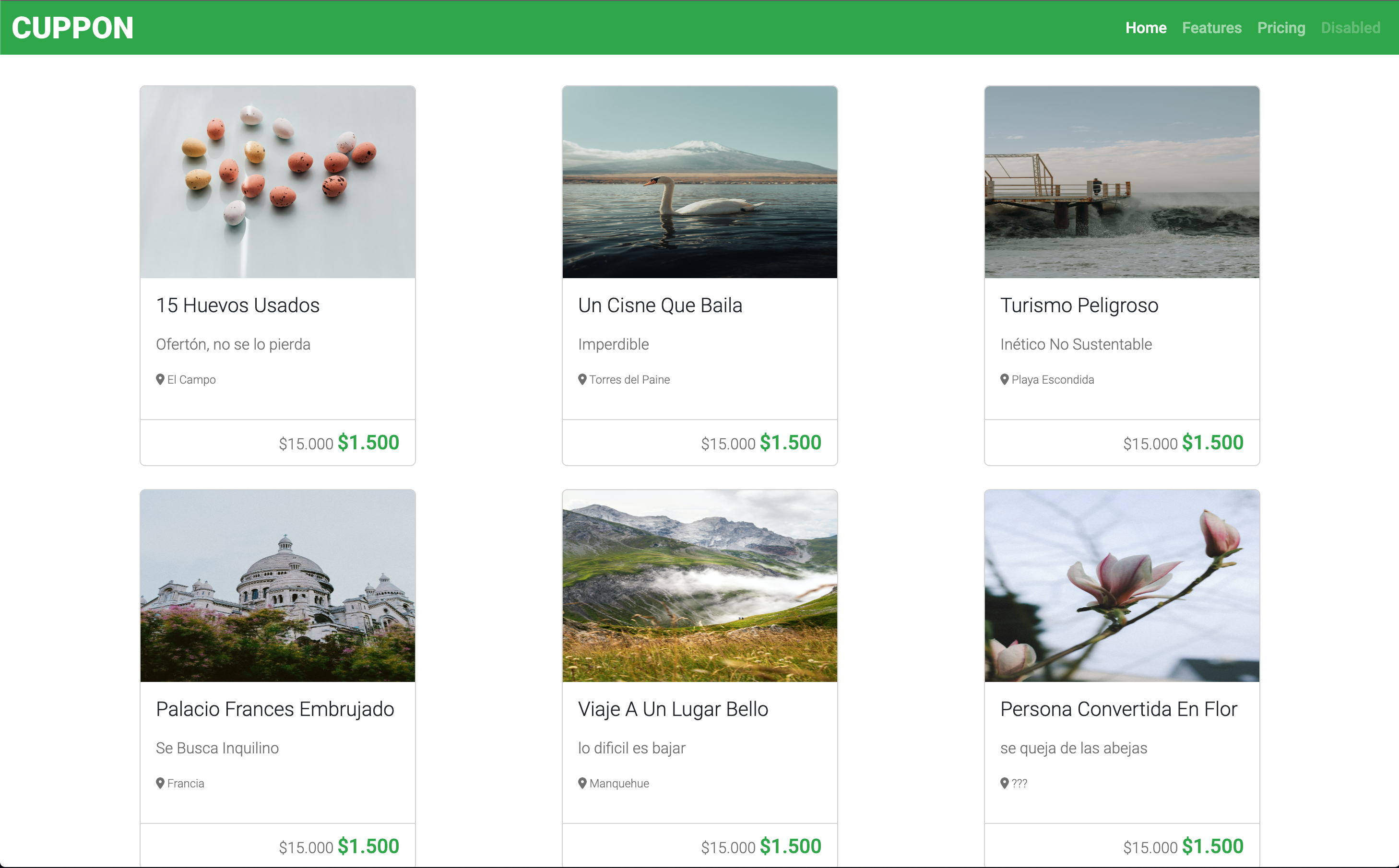 Resizable Gallery using Bootstrap's Cards